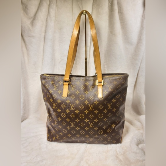 Auth Louis Vuitton Cabas Mezzo shoulder tote bag - Picture 2 of 16